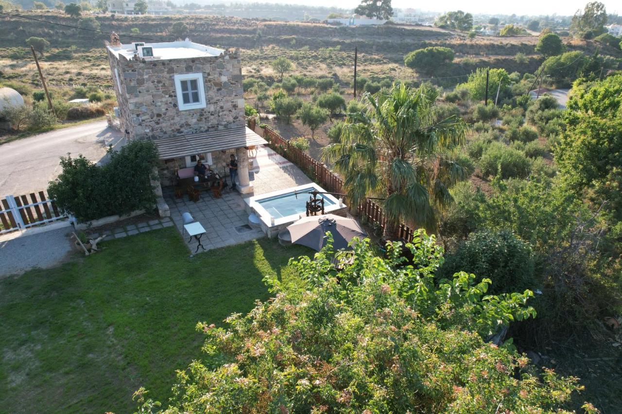 Traditional Kos Villa With Swimming Pool, Lawn Yard And Bbq Kültér fotó