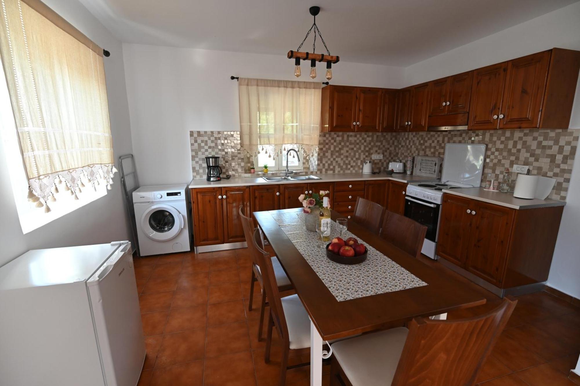 Traditional Kos Villa With Swimming Pool, Lawn Yard And Bbq Kültér fotó