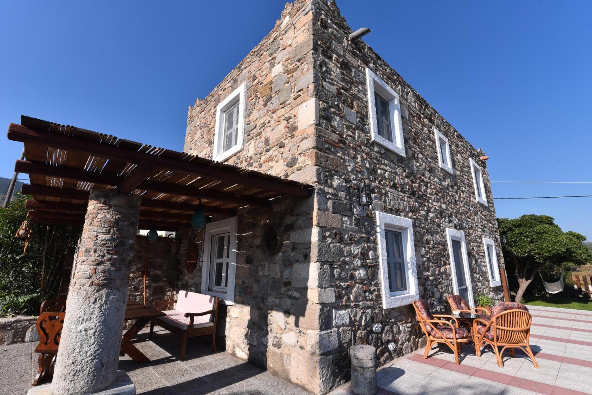 Traditional Kos Villa With Swimming Pool, Lawn Yard And Bbq Kültér fotó