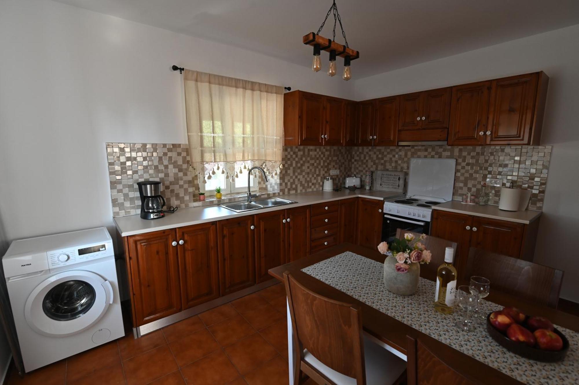 Traditional Kos Villa With Swimming Pool, Lawn Yard And Bbq Kültér fotó