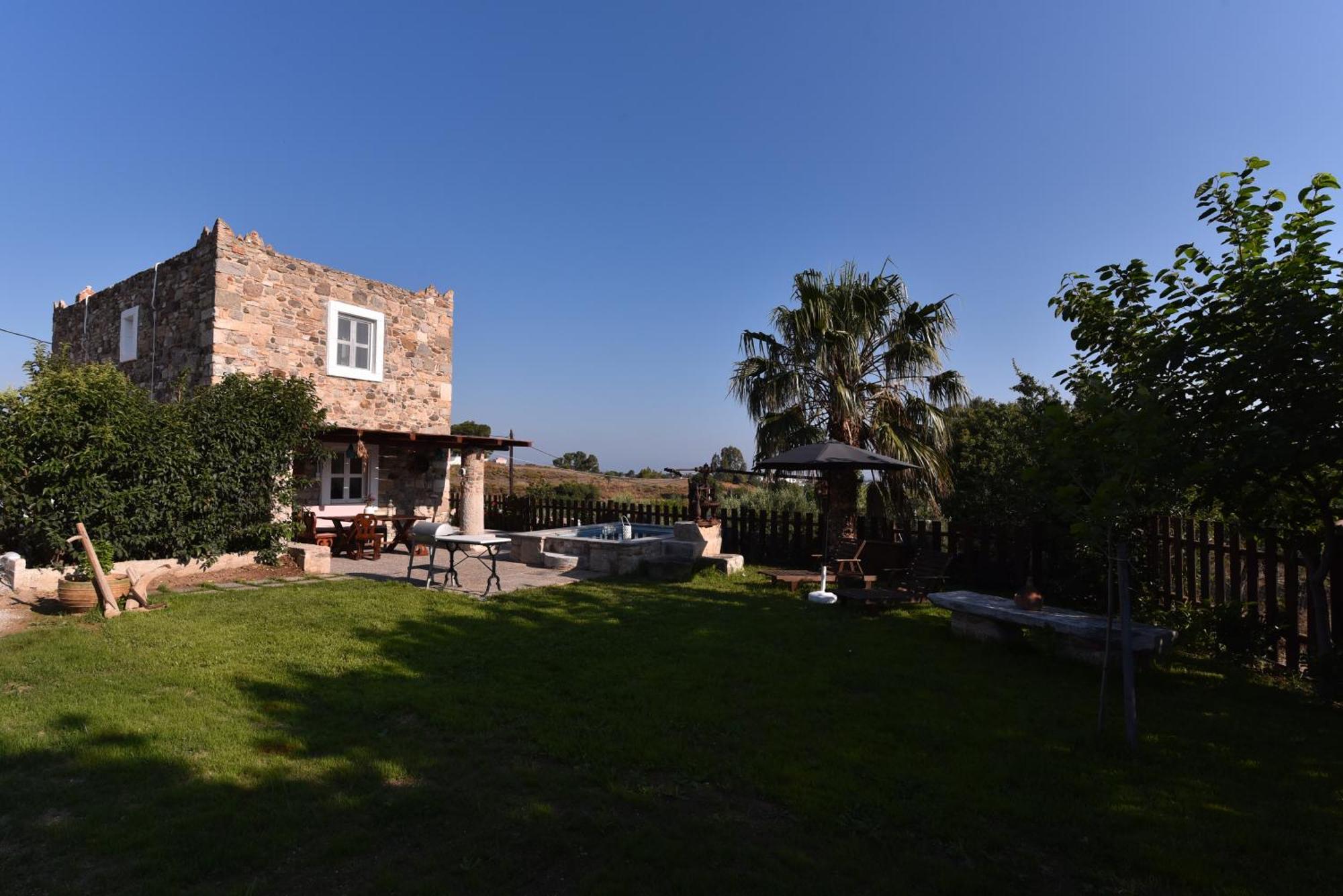 Traditional Kos Villa With Swimming Pool, Lawn Yard And Bbq Kültér fotó